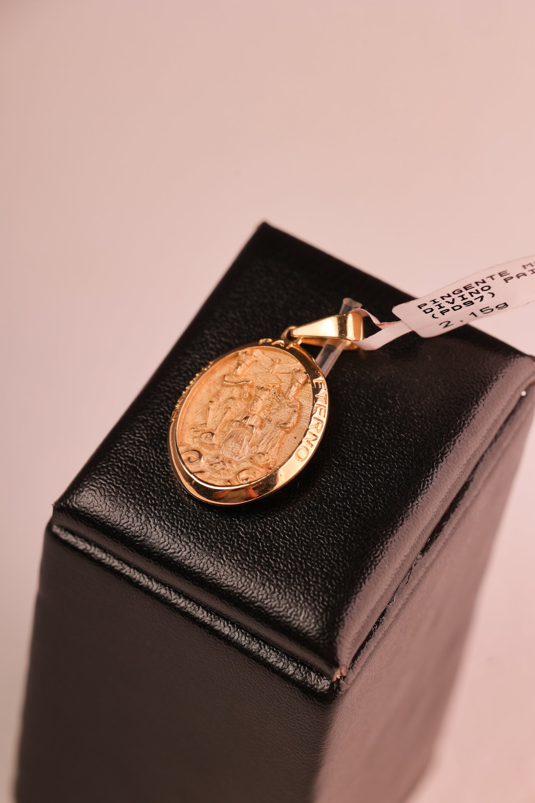 Pingente Medalha Divino Pai Eterno em Ouro 18K