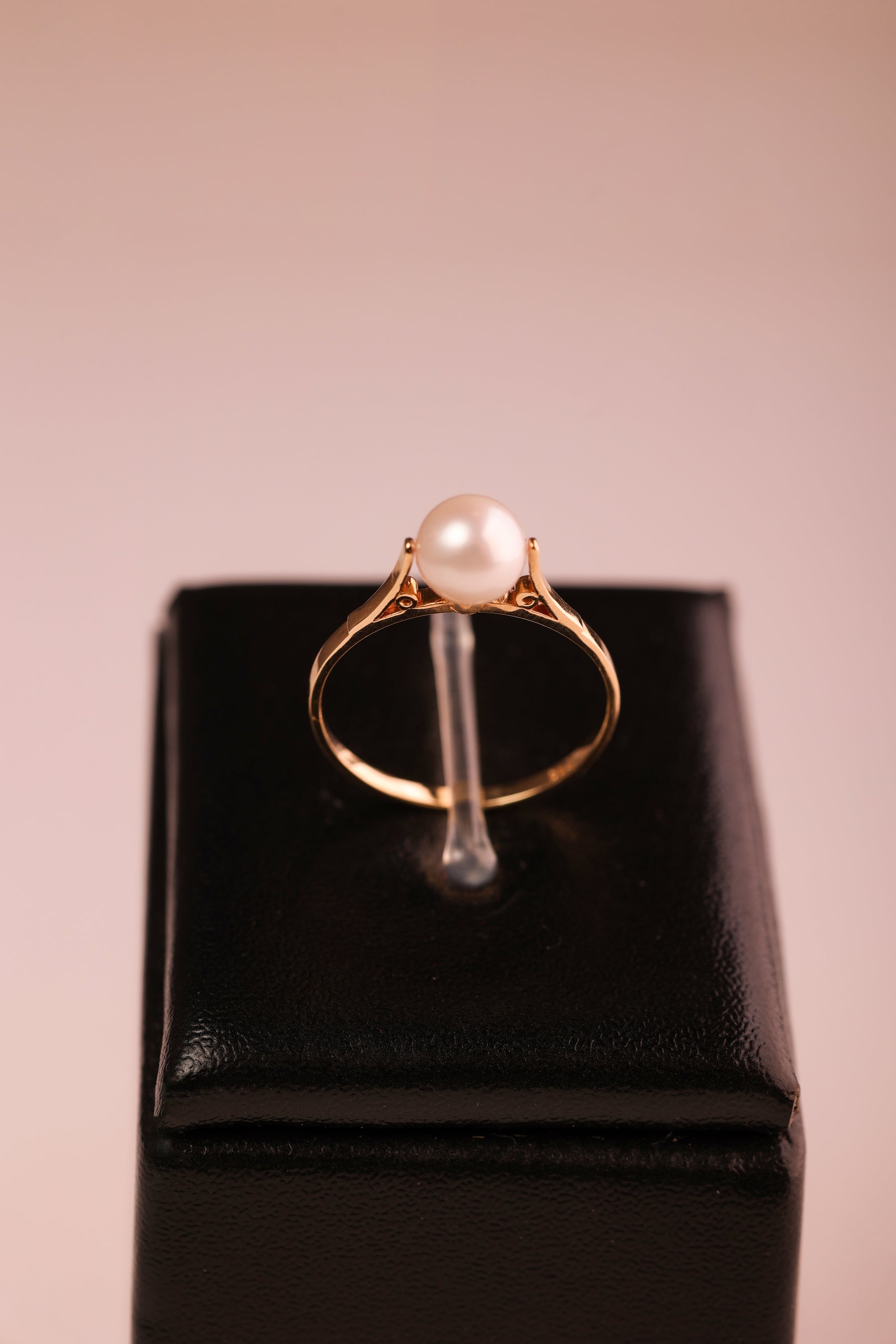 Anel Pérola em Ouro 18K N•15 – Joia Premium