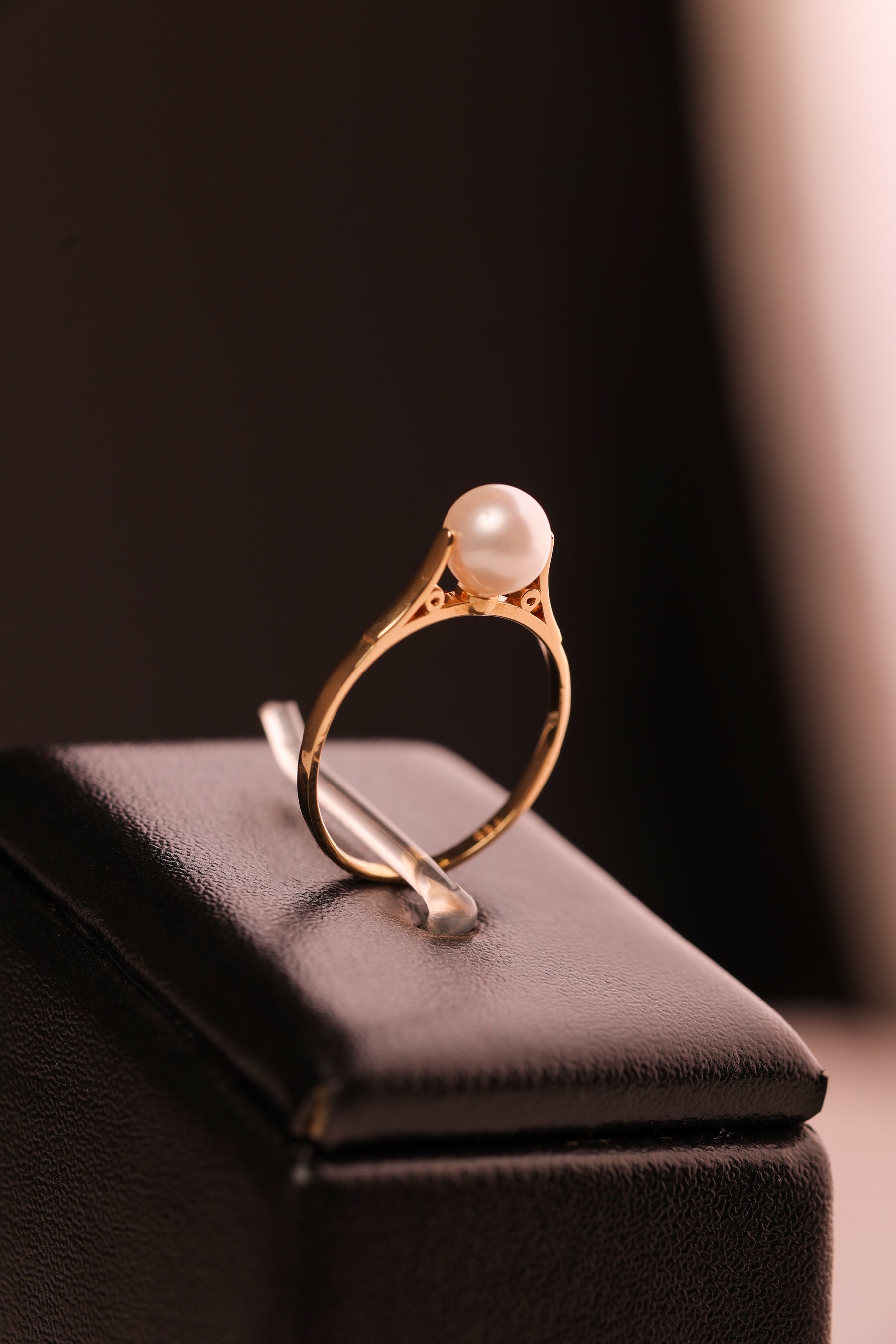 Anel Pérola em Ouro 18K N•15 – Joia Premium