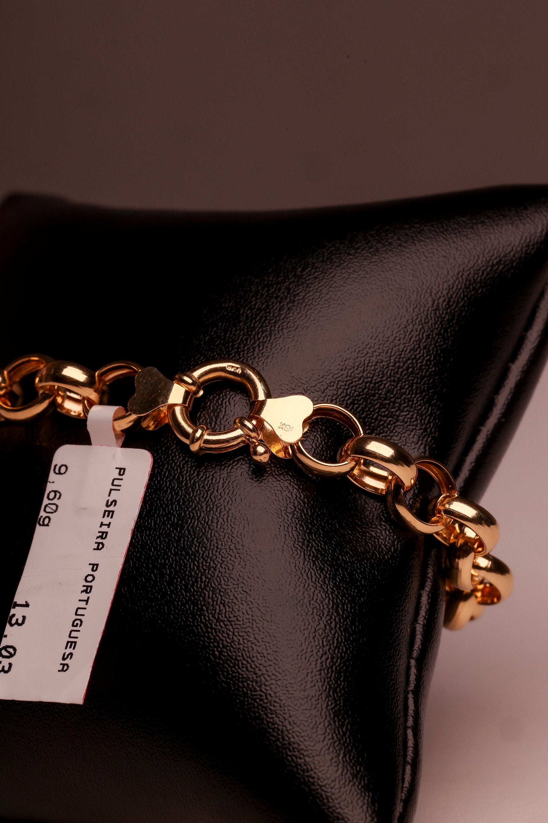 Pulseira Portuguesa em Ouro 18K – Joia Premium | 9,60 g