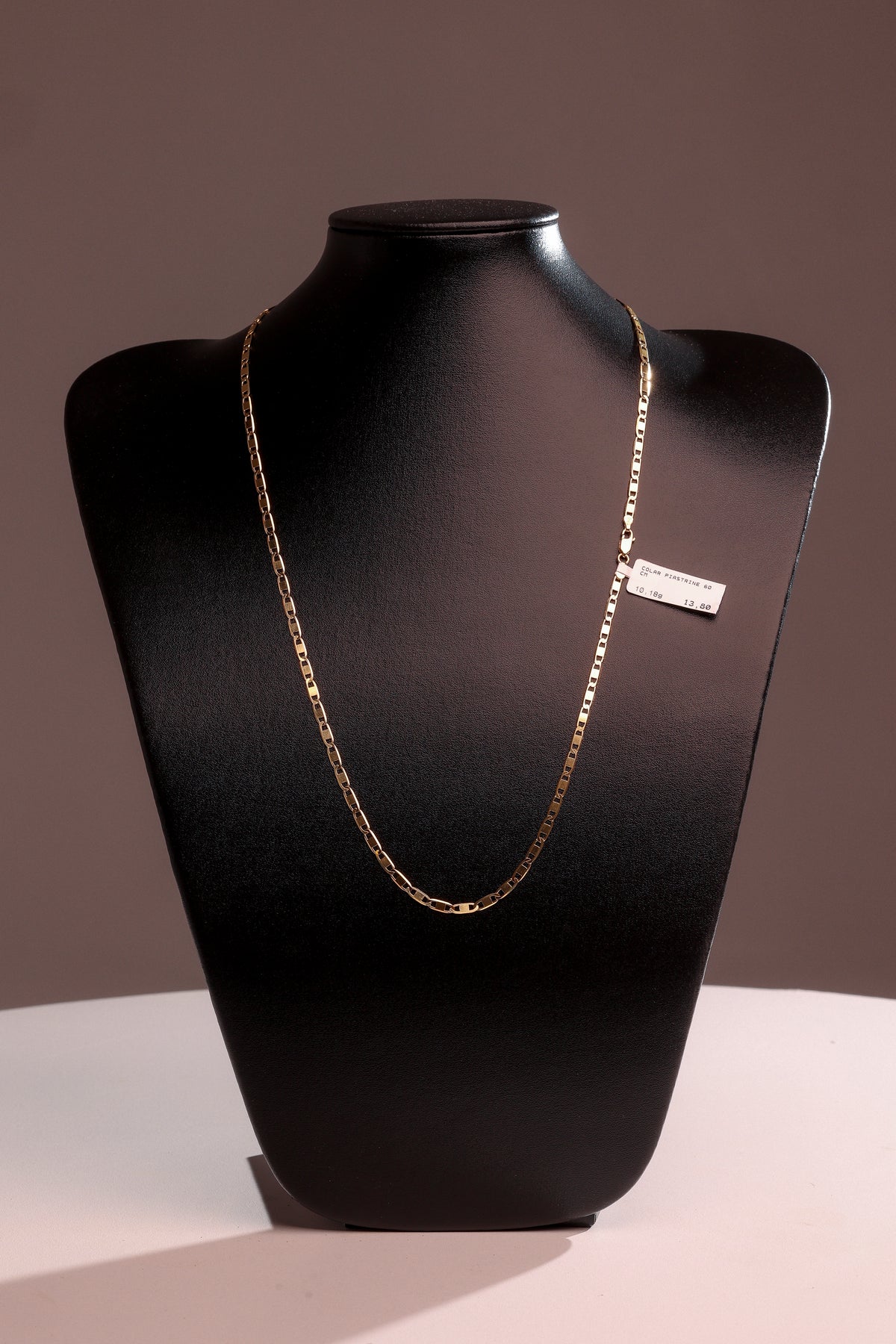 Colar Piastrine 60 cm em Ouro 18K – Joia Premium 10,18 g