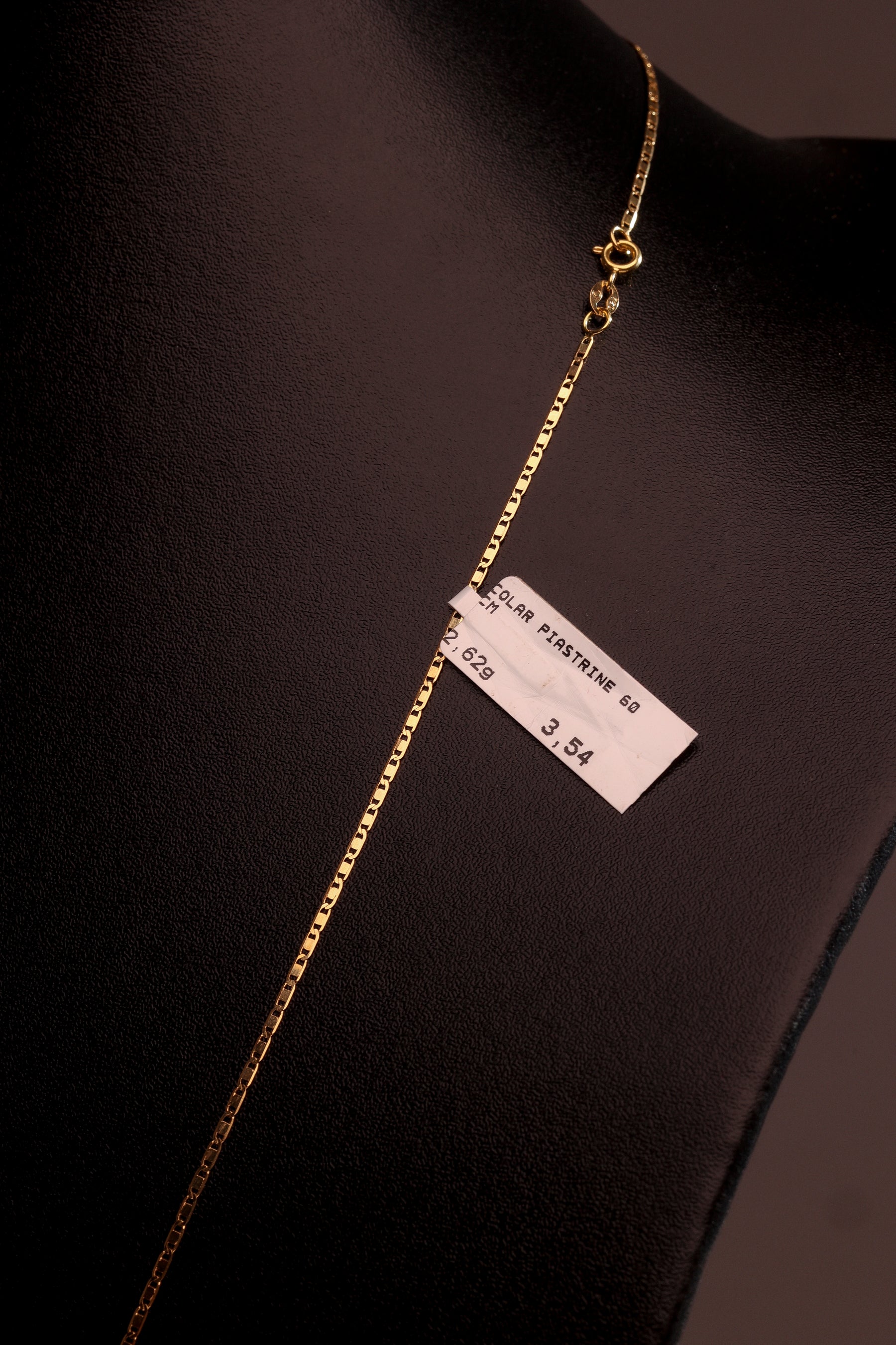 Colar Piastrine 60 cm em Ouro 18K – Joia Premium 3,54 g