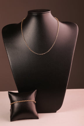 Gargantilha Portuguesa em Ouro 18K 45 cm