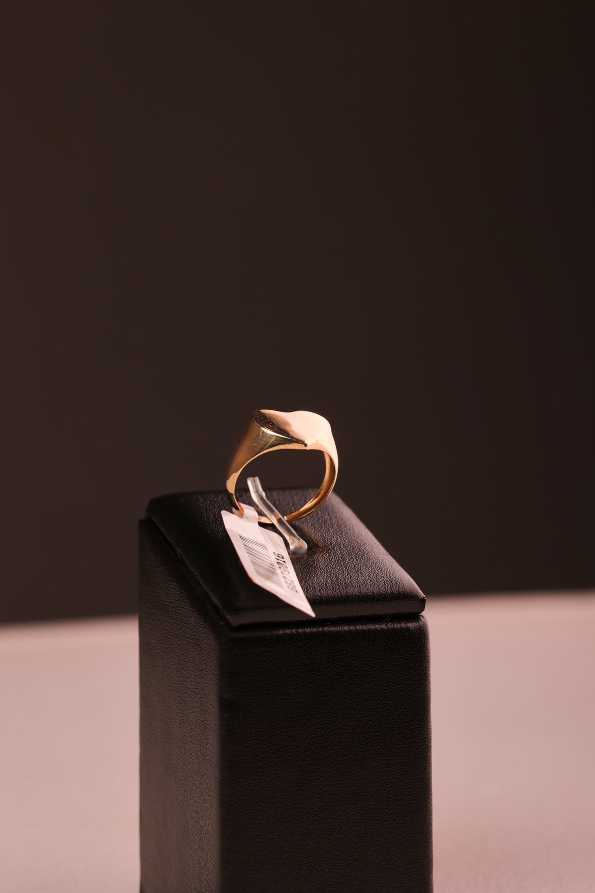 Anel Dedinho Coração em Ouro 18K N° 16 – Joia Delicada