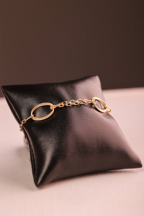 Pulseira Cartier com Elos Ovais em Ouro 18K