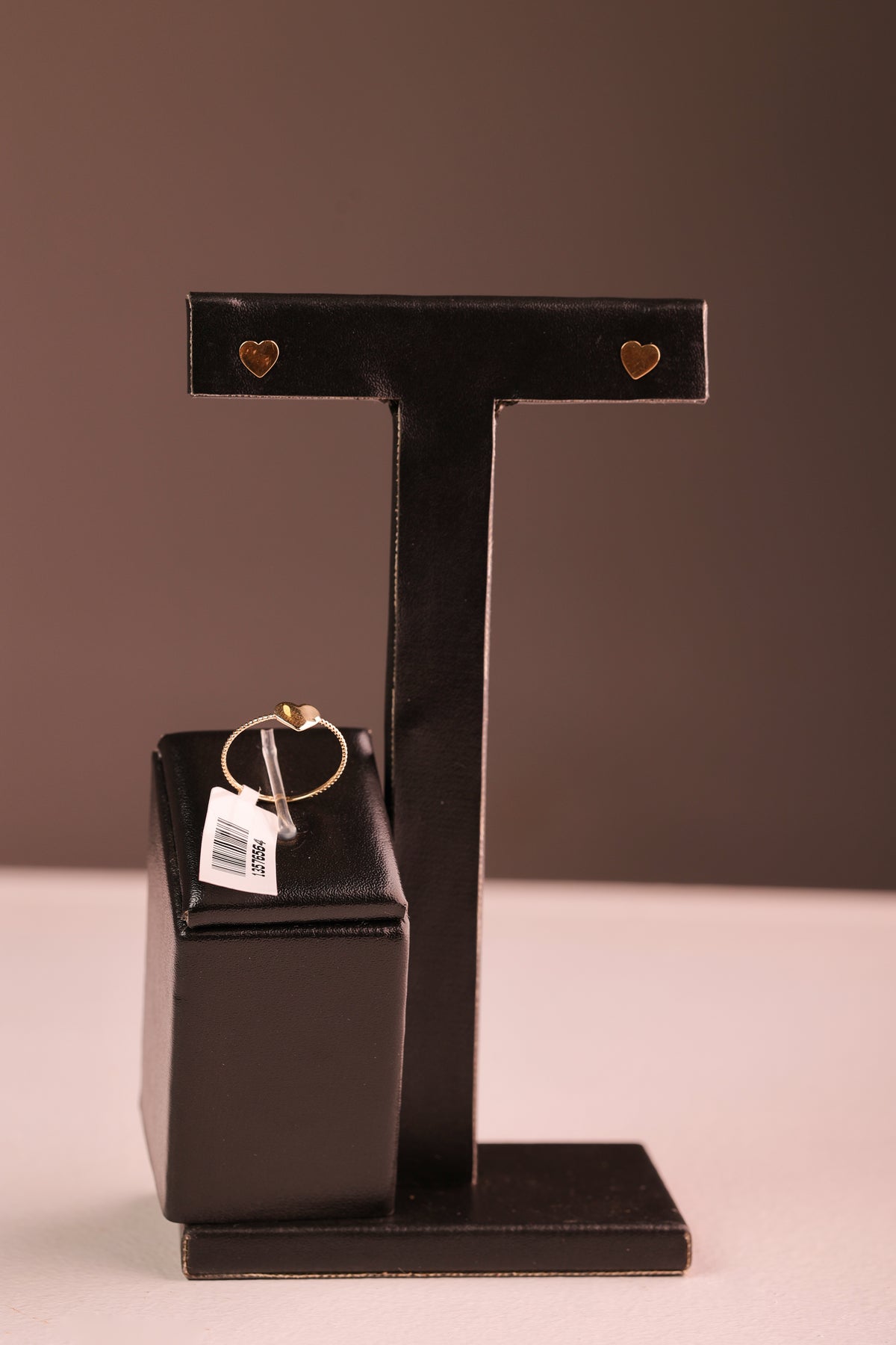 Brinco Coração Laser P em Ouro 18K – Design Delicado
