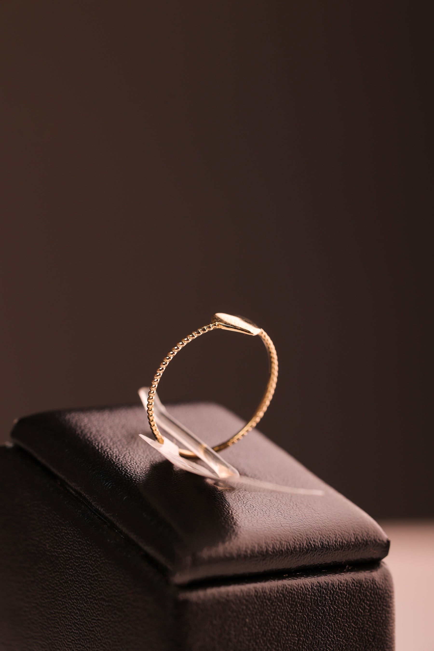 Anel Filigram e Coração em Ouro 18K – Design Delicado N° 20