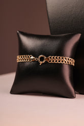 Pulseira Lacraia em Ouro 18K – Joia Premium