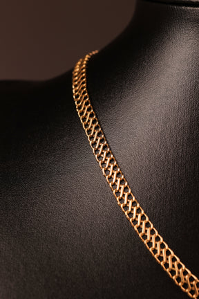 Gargantilha Lacraia em Ouro 18K – 45 cm