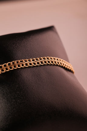 Pulseira Lacraia em Ouro 18K – Joia Elegante e Atemporal