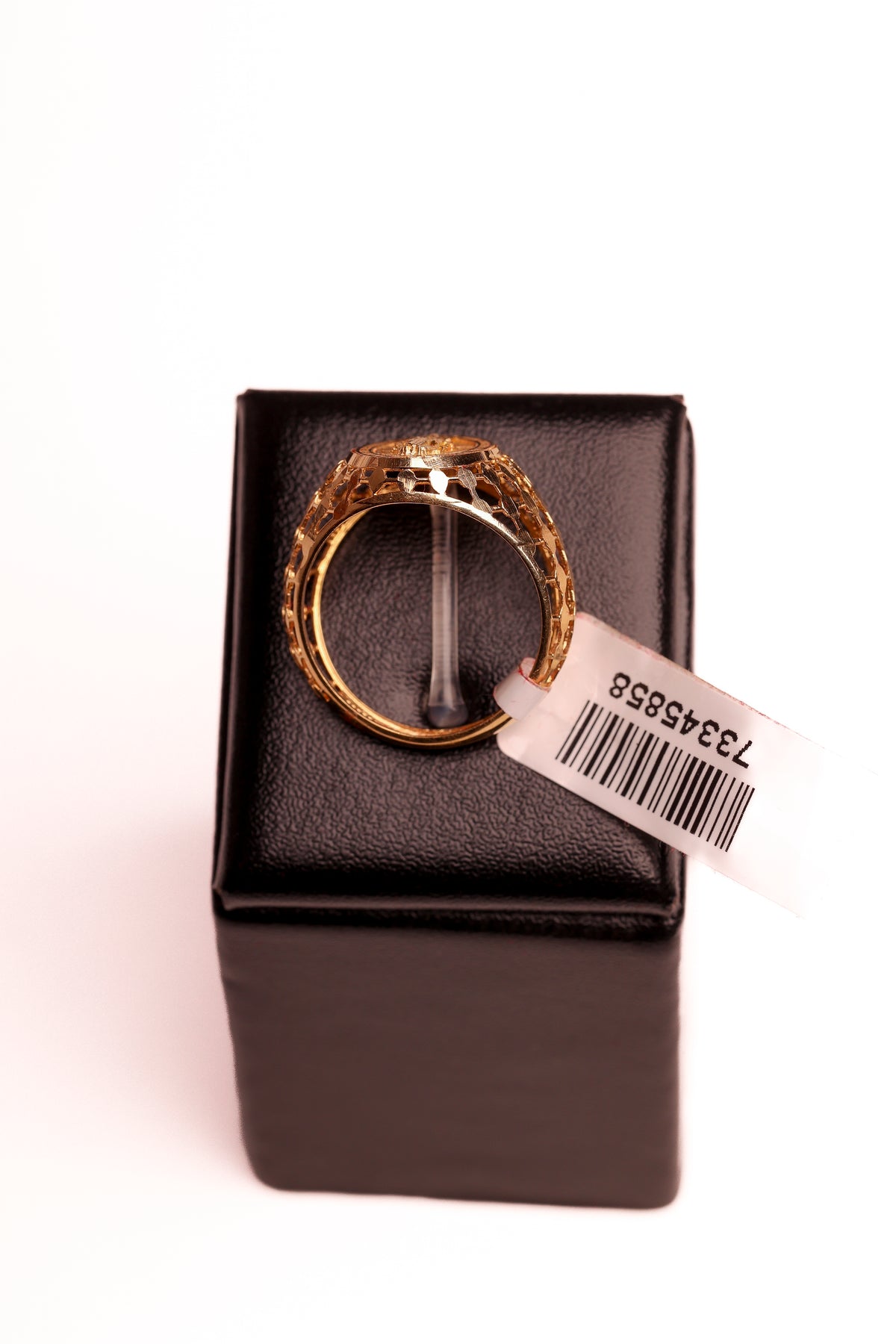 Anel Medalha Milagrosa em Ouro 18K – Joia Premium N° 19 | 3,39 g