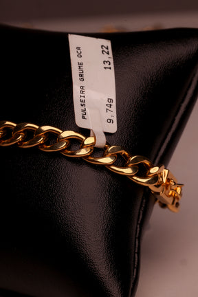 Pulseira Grume em Ouro 18K – Joia Premium | 9,74 g