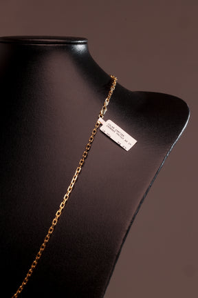 Colar Cartier Cadeado Maciço 60 cm em Ouro 18K – Joia Premium 18,35 g