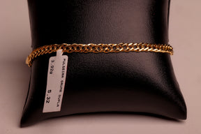 Pulseira Grume Dupla em Ouro 18K – Joia Premium | 3,92 g