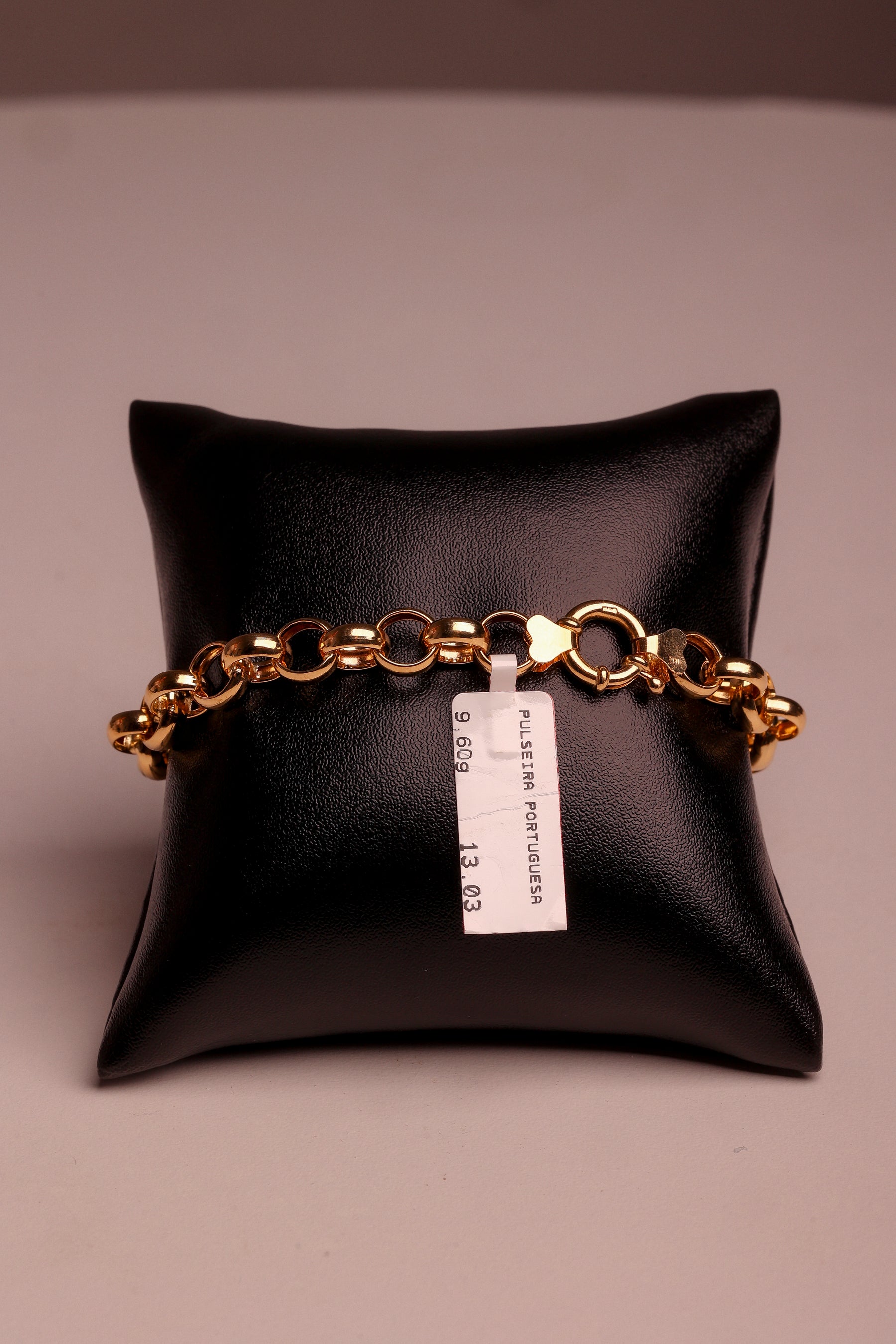 Pulseira Portuguesa em Ouro 18K – Joia Premium | 9,60 g