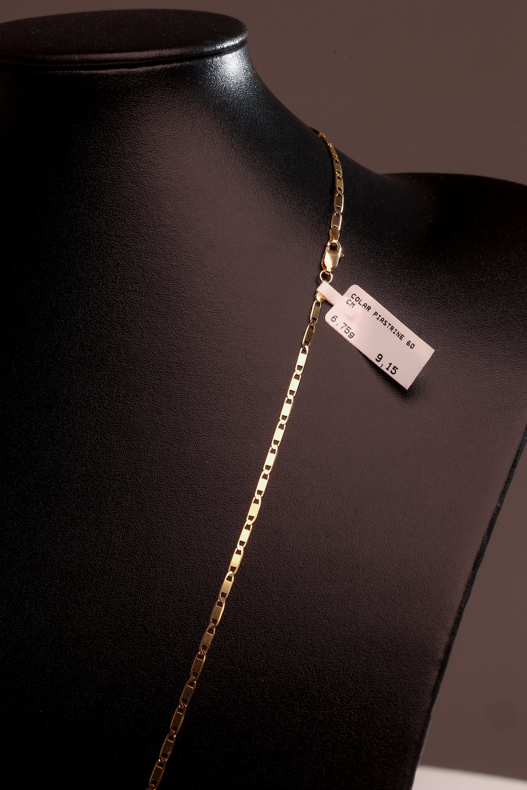 Colar Piastrine 60 cm em Ouro 18K – Joia Premium 6,75 g