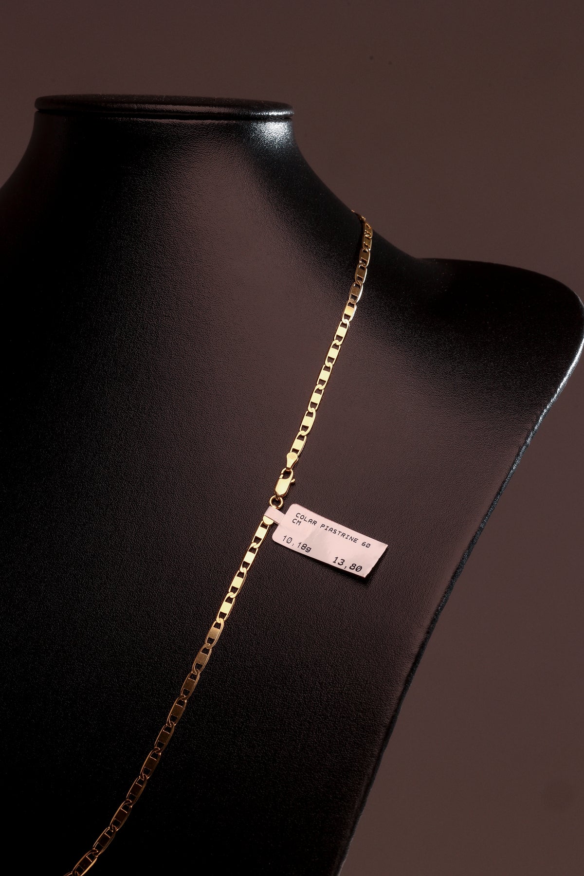 Colar Piastrine 60 cm em Ouro 18K – Joia Premium 10,18 g