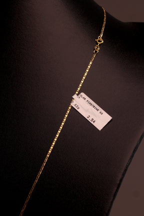 Colar Piastrine 60 cm em Ouro 18K – Joia Premium 3,54 g