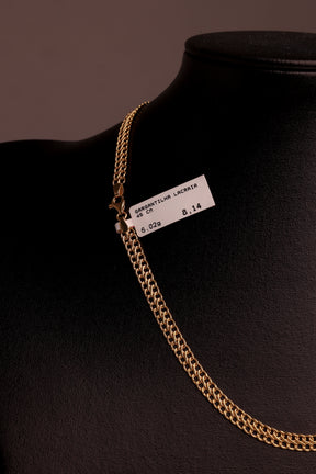 Gargantilha Lacraia 45 cm em Ouro 18K – Joia Premium 6,02 g