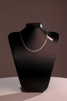 Gargantilha Piastrine 45 cm em Ouro 18K – Joia Premium 5,22 g