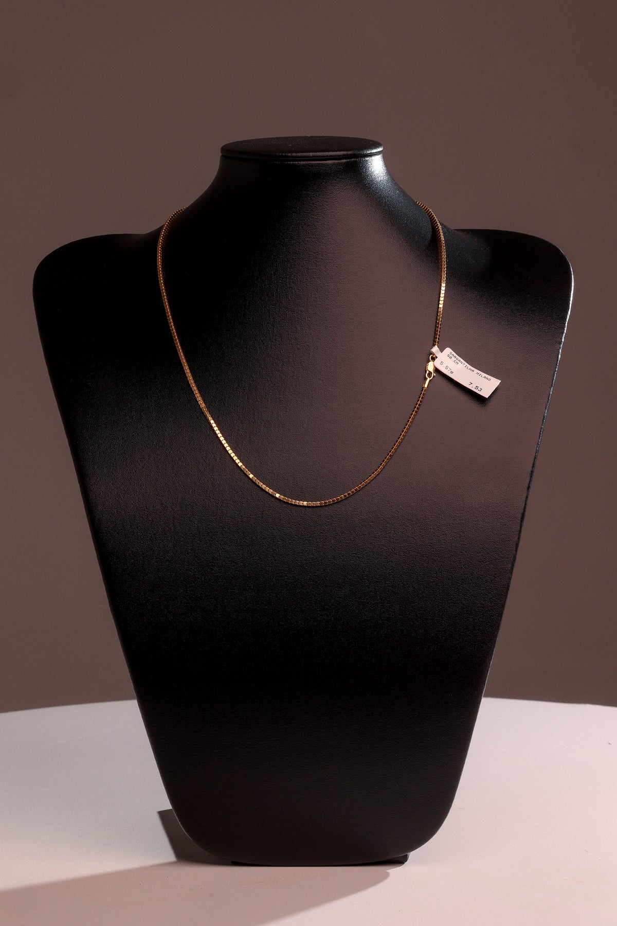 Gargantilha Milano 50 cm em Ouro 18K – Joia Premium 5,57 g