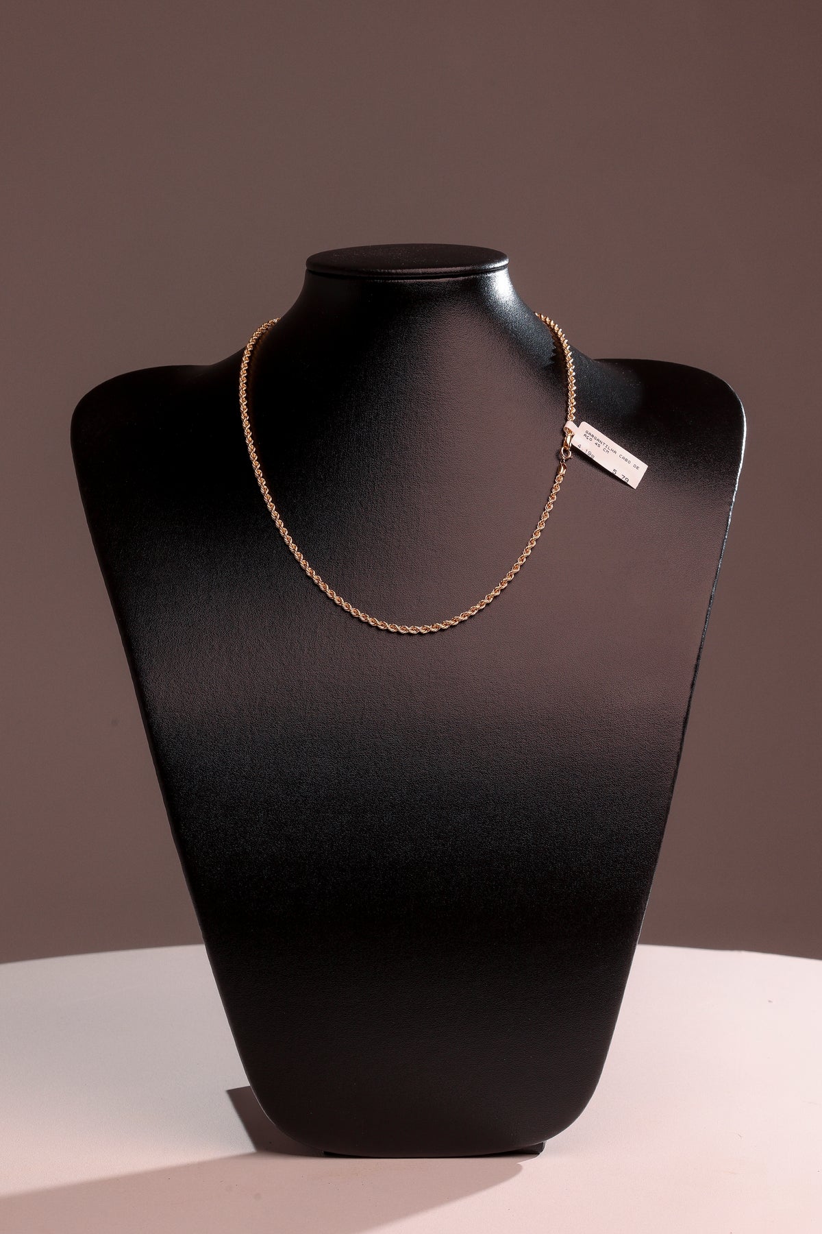 Gargantilha Cabo de Aço 45 cm em Ouro 18K – Joia Premium 4,19 g