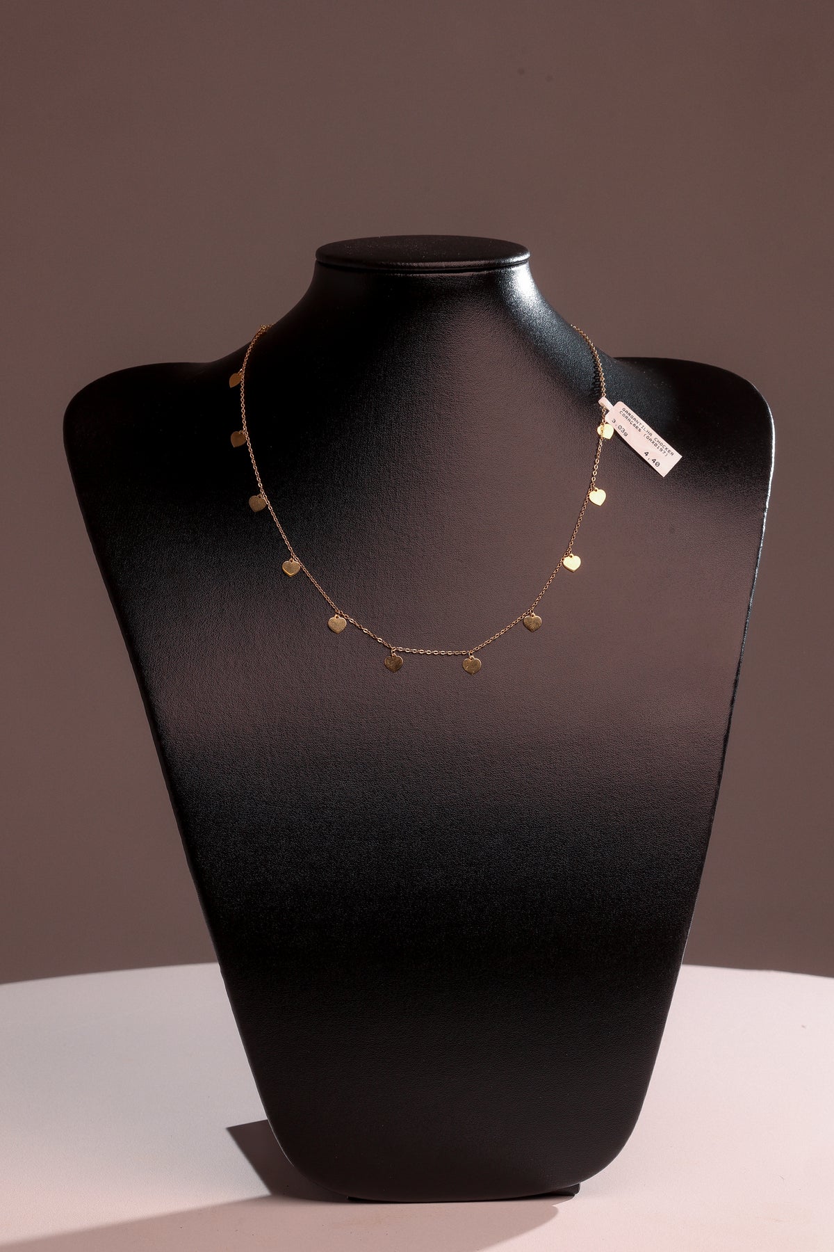 Gargantilha Chocker Corações em Ouro 18K – Joia Premium 3,03 g