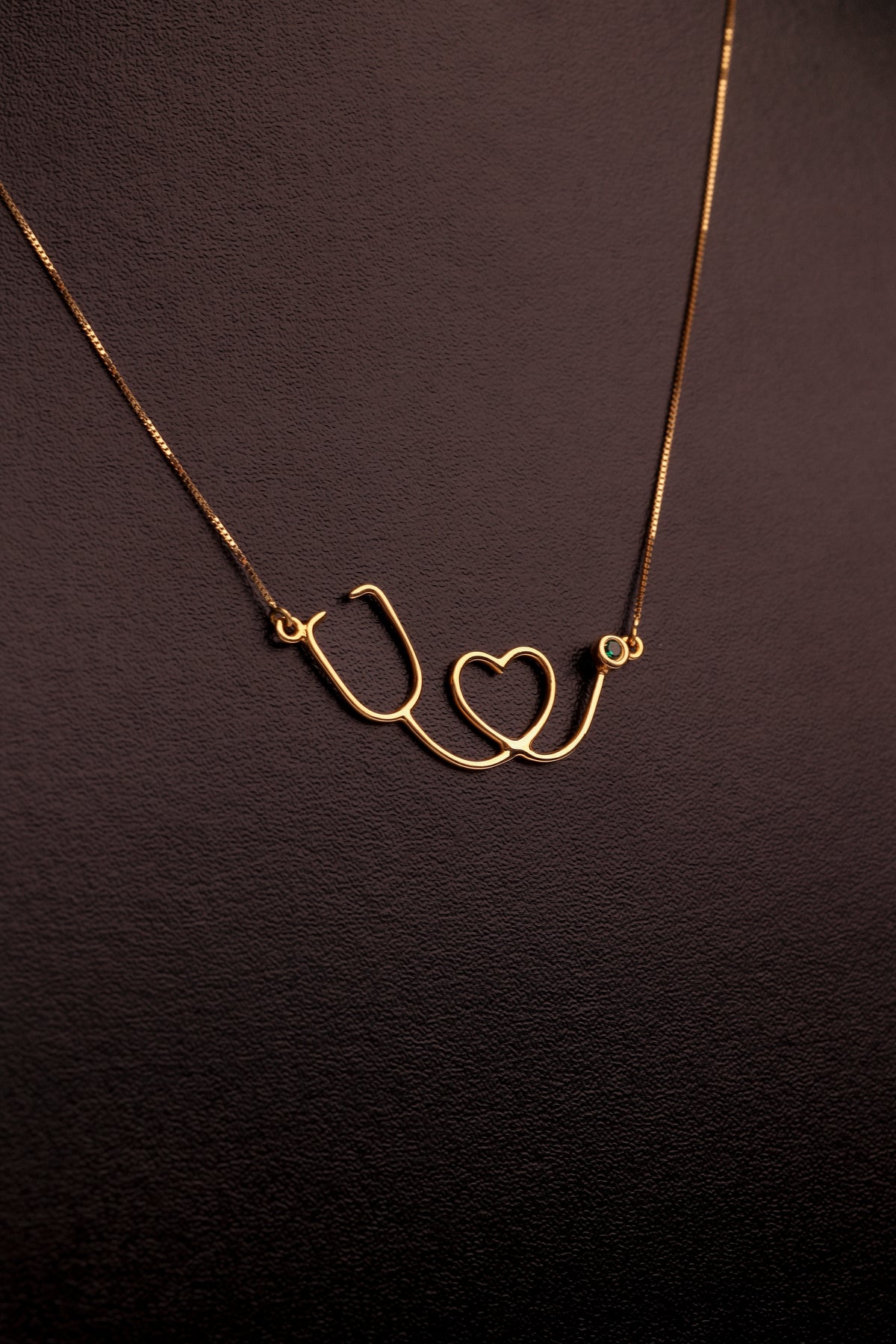 Gargantilha Veneziana Estetoscópio em Ouro 18K – Joia Premium 2,13 g