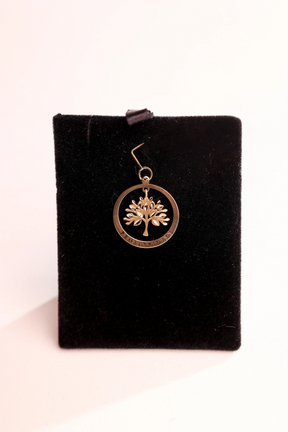 Pingente Árvore da Vida Prosperidade em Ouro 18K – Joia Premium 1,05 g